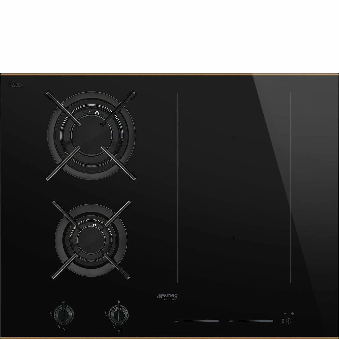 65cm Dolce Stil Novo mixed fuel Hob - Image 10