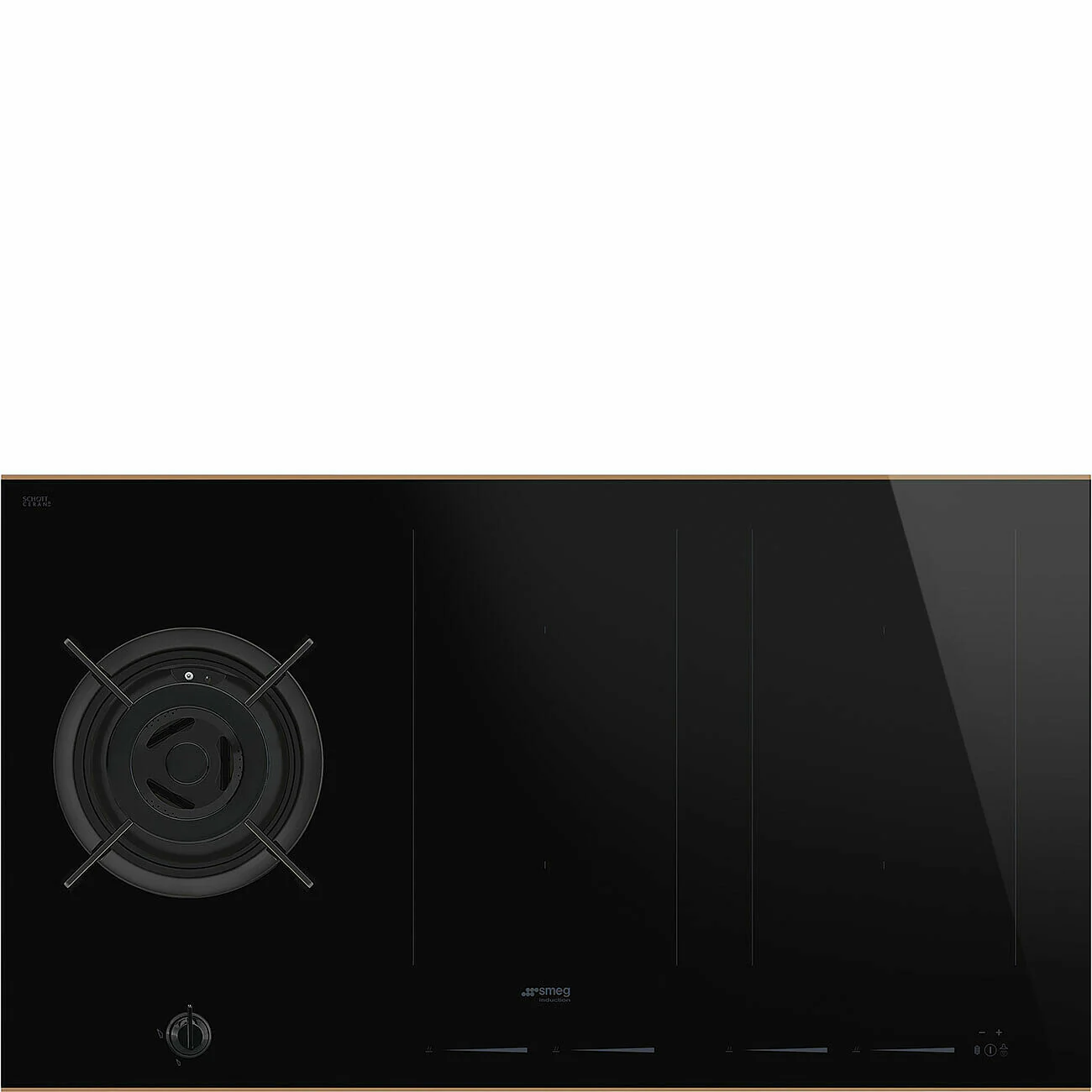 90cm Dolce Stil Novo mixed fuel Hob - Image 3