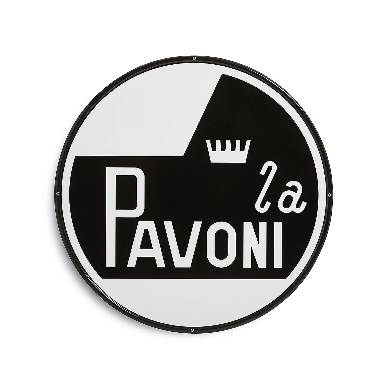 La Pavoni Metal Sign in Black - Image 3