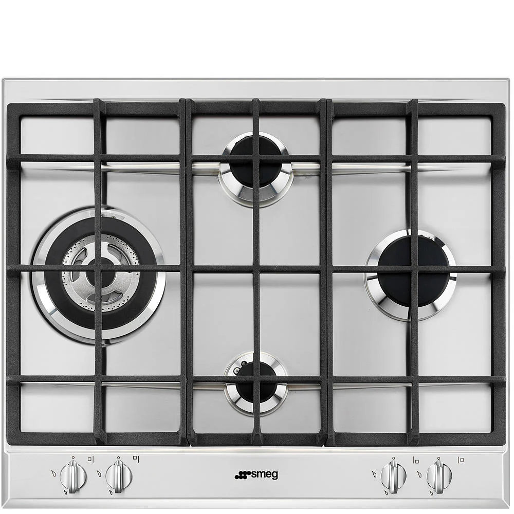 P261XGH 60cm Cucina Gas Hob Stainless Steel - Image 3