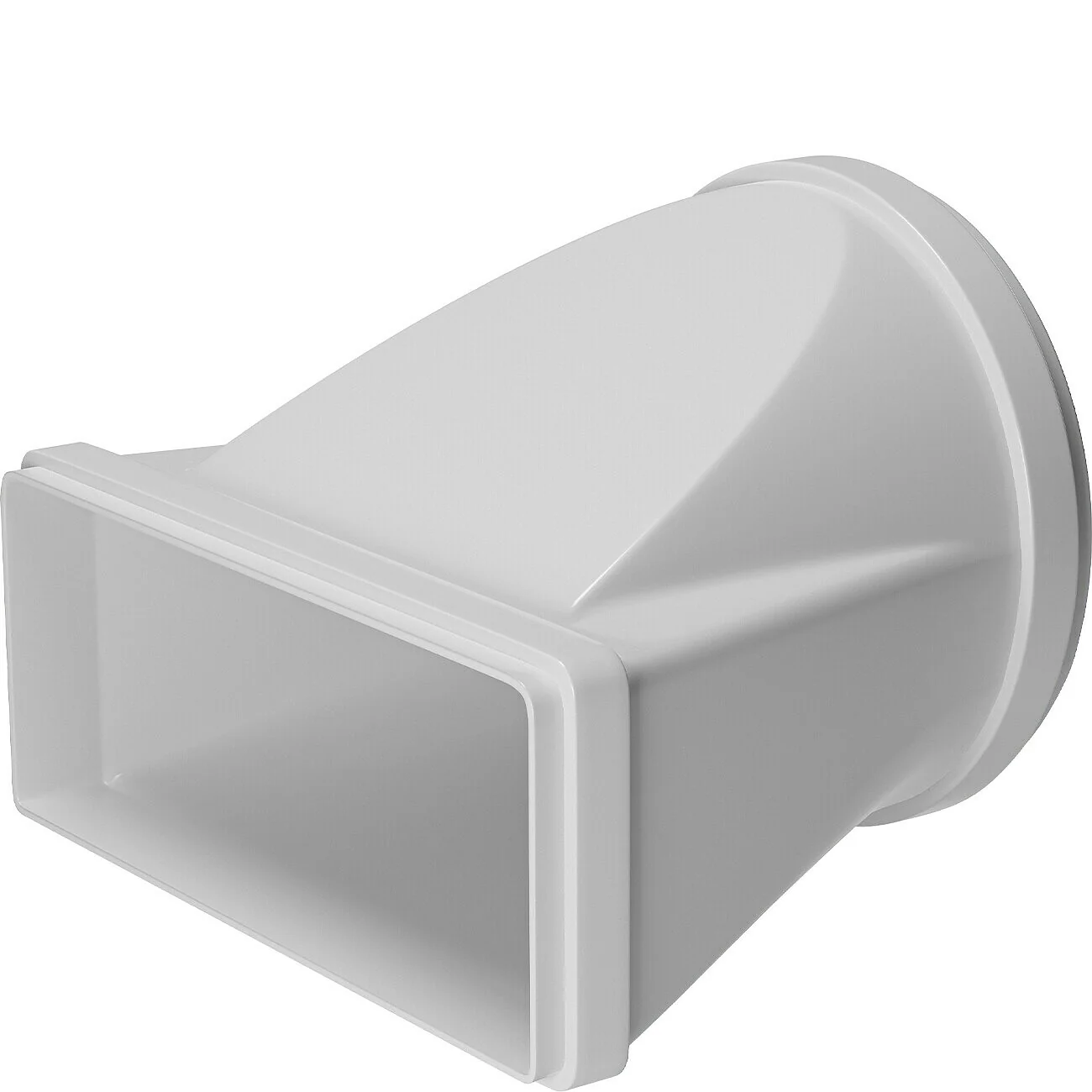 Round to rectangular adapter 220x90 mm - Image 2