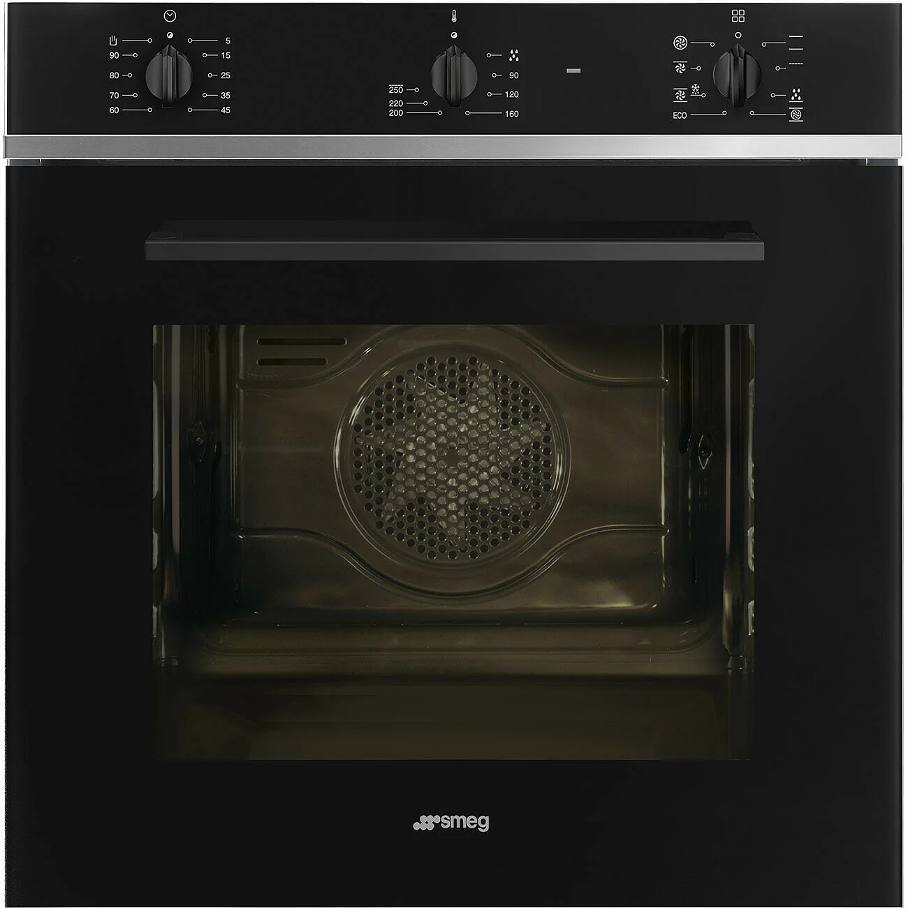 SF64M3TB 60cm Cucina Single Oven in Black - Image 10