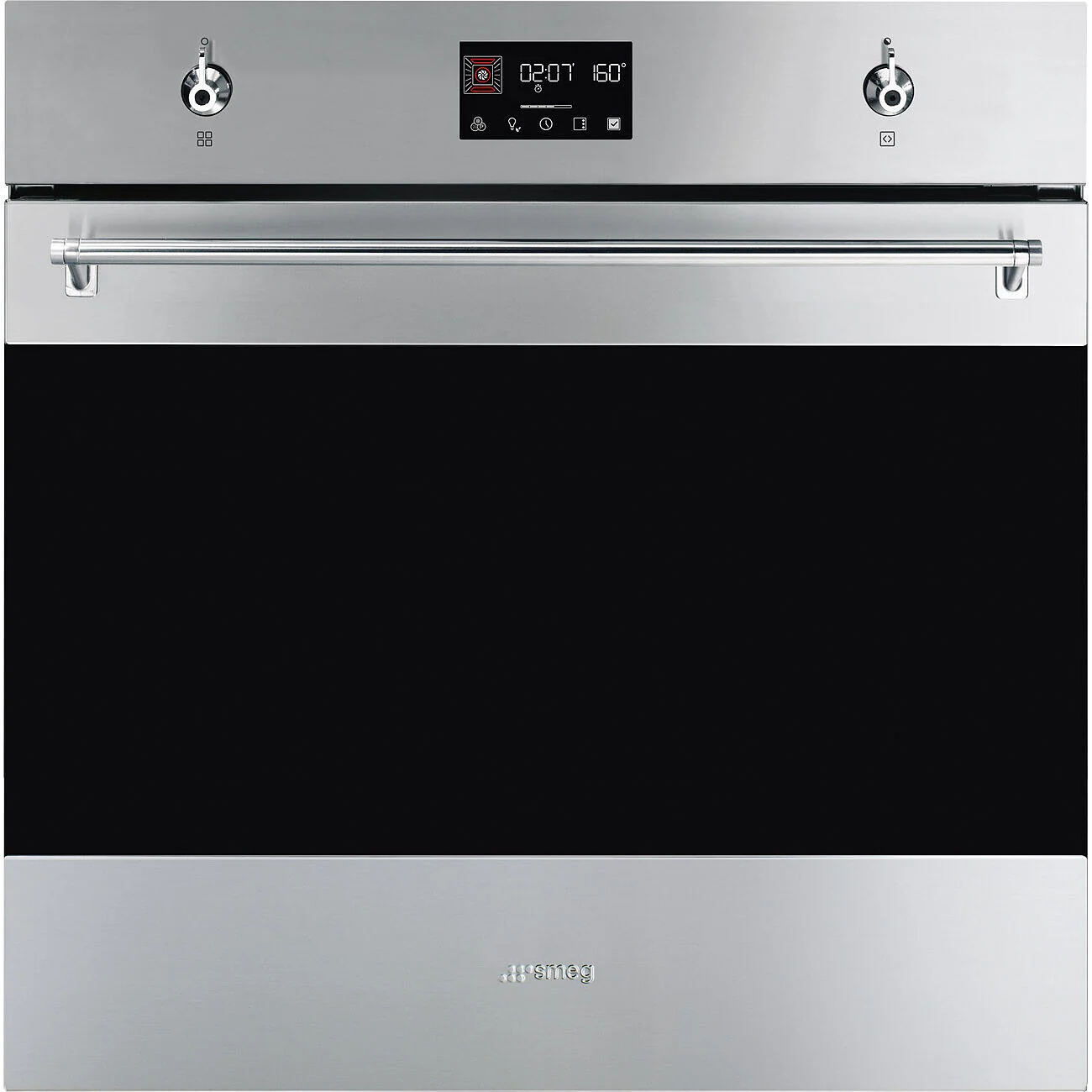 SO6302TX 60cm Classic Single Oven in Stainless Steel - Image 3