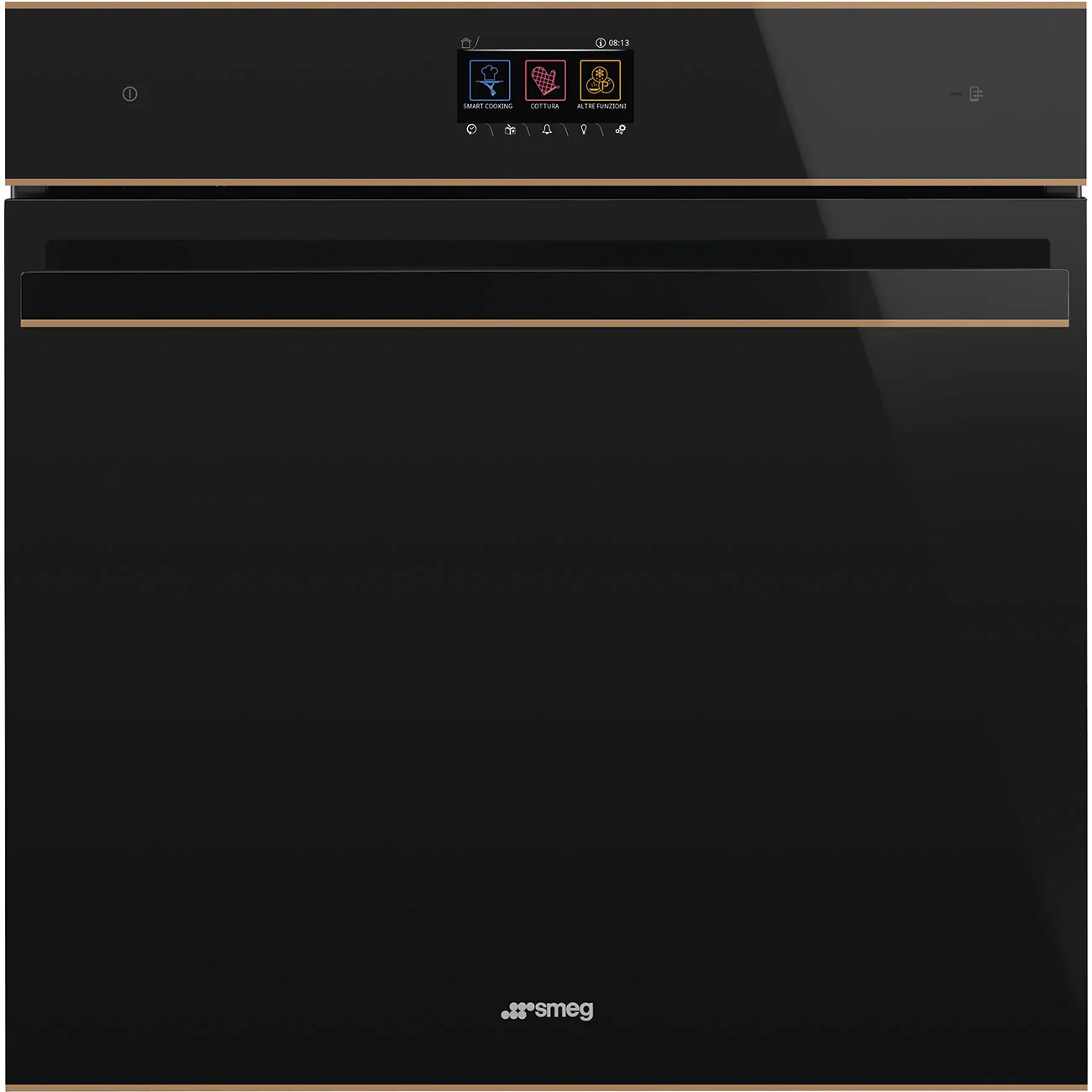 SOP6604S2PNR 60cm Dolce Stil Novo Pyrolytic SteamOne Oven Copper Trim - Image 16