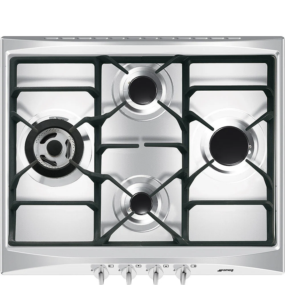 SR264XGH2 60cm Cucina Gas Hob Stainless Steel - Image 3